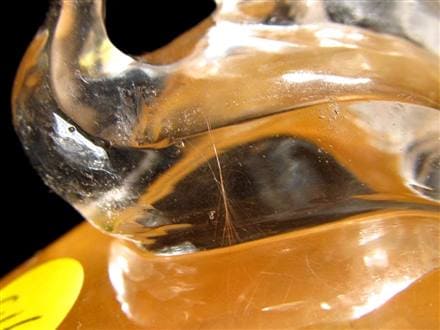 ◇金運・魅力運・守護を司る霊獣◇天然水晶原石使用◇希少ラビットヘア