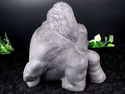 ◇魔を払う咆哮！◇極みの逸品！繊細彫刻◇守り神×魔除けの石◇1点物