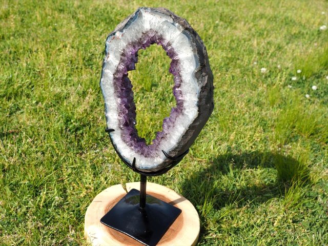 金運爆上げ　直径4cmアメジスト　心の浄化と前向きのエネルギー得れます！ 金運爆上げ 直径4cmアメジスト 心の浄化と前向きのエネルギー得れ