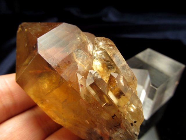 ☆限定！☆超希少!!☆ゴツゴツと迫力あるシトリン結晶集合体☆財運