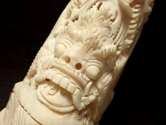 ◇インパクト抜群!!◇バリ島に伝わる聖獣モチーフ◇細部まで彫り込まれ