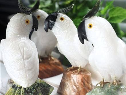 ☆風水で縁起の良い鳥置物☆ツーソン展示会商品☆ディスプレイ