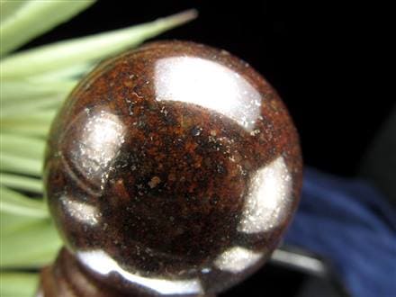 天然ブラックルチルクォーツ ルース39.4×27.4mm-