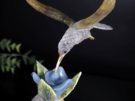 バイヤー厳選!!限定2点のみ】☆高品質☆美しいハチドリ【ハミング