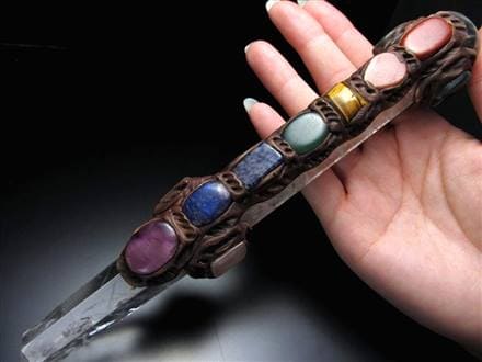 水晶 ヒーリングワンド 魔法の杖 アンティーク 水晶 ヒーリングワンド 魔法の杖 アンティーク