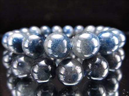 綺麗！ストロベリークオーツと水晶のブレスレット！癒し！ 綺麗！ストロベリークオーツと水晶のブレスレット！癒し