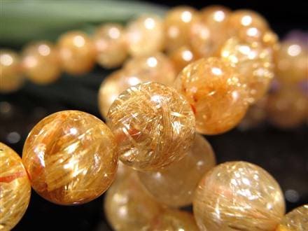 ◇濃色！黄金ルチル針◇透明度抜群！◇存在感抜群！たっぷり繊細針＆束