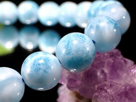 ◇海を思わせる爽やかな発色◇優しいブルーとホワイトの調和◇カリブ海