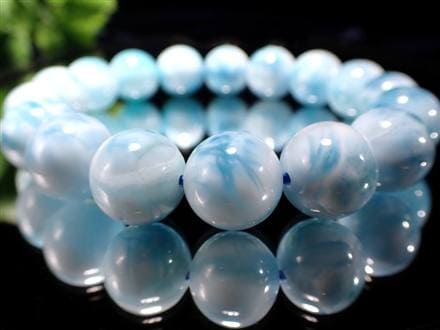 ◇海を思わせる爽やかな発色◇優しいブルーとホワイトの調和◇カリブ海