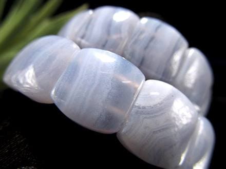 ☆小さめ女性サイズ☆美レース模様☆つやつやアイスブルー☆深く優しい