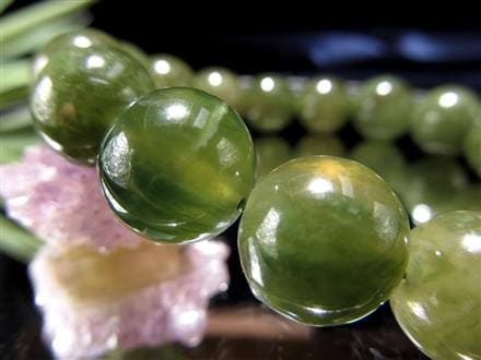 これは！？⭐️特価⭐️アイドクレース　ベスビアナイト　ブレスレット　　★超希少石★ レア品g230円☆【アイドクレース】ベスビアナイト☆天然石