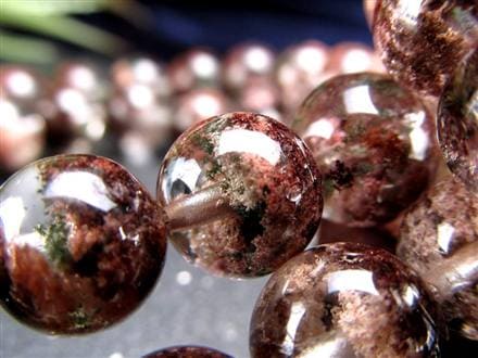 ☆早い者勝ち！超希少ガーデンクォーツ☆濃密な赤層が魅せる絶景☆金運