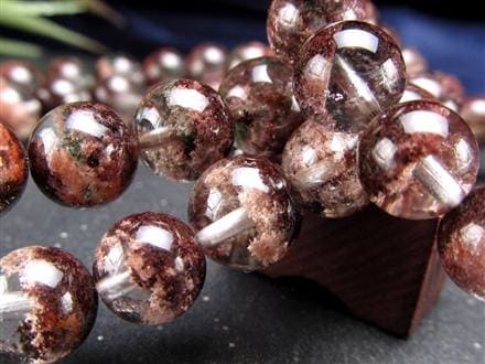 ☆早い者勝ち！超希少ガーデンクォーツ☆濃密な赤層が魅せる絶景☆金運