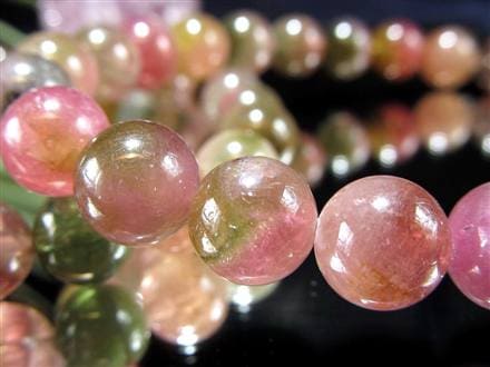 ★ユッキー様★ ウォーターメロントルマリン　雫型　ブレスレット　★高品質宝石質★ 楽天市場】ウォーターメロントルマリン ブレスレット 7mm 19cm