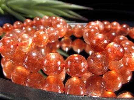 ◇これぞサンストーン！◇超濃厚ブラッドオレンジカラー◇太陽の下で