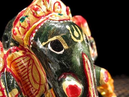 ★特選一点物★夢を叶える象【インディアンアベンチュリン極上手彫りガネーシャ】❤️ ☆人気！夢を叶える象☆豪華22金カラー彩色タイプ☆極上手彫り彫刻