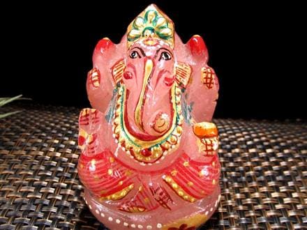 ★特選オンリー１★夢を叶える象♡【一点物♢極上一級手彫りガネーシャ置物】❤️ G3☆特選オンリー1☆夢を叶える象♡【一点物♢極上一級手彫り