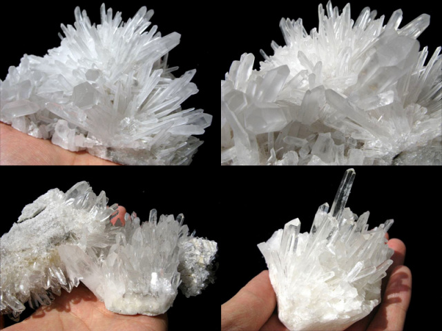 ☆超人気！キラキラ針水晶クラスター☆無数のポイントが群生！☆浄化