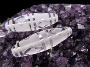 金剛杵天珠 水晶 クリスタル 天珠