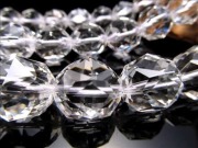 水晶 クォーツ クリスタル 一連 ビーズ