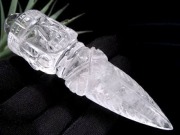 水晶 プルパ 金剛杭 クリスタルプルパ 置物