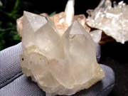マニカランクォーツ 原石 水晶 マニカラン産 クラスター