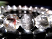 ⭐︎【高級】プラチナタイチンルチルクォーツ ブレスレット 8.6mm ⭐︎【高級】プラチナタイチンルチルクォーツ ブレスレット 8mm