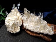 四川産 水晶 クラスター ポイント 針状水晶