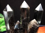モリオン 黒水晶 六角柱 ポイント 原石