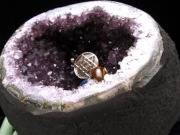 アメジストジオード アメジストドーム 紫水晶 晶洞 天然石