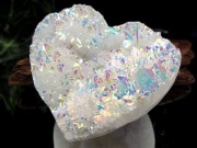 ハート型 クラスター 浄化 水晶 ハート型クラスター 中国 四川省産