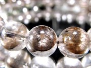 プラチナルチルクォーツ ブレスレット プラチナルチル ルチルレイテッドクォーツ ブルッカイト