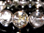 ⭐︎【極上品】プラチナタイチンルチルクォーツ ブレスレット 11.6mm プラチナルチル