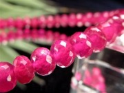 【宝石質】SSS超希少6mm～7.5mmミャンマー産天然ルビー ブレスレット 宝石質】SSS超希少6mm～7.5mmミャンマー産天然ルビー ブレスレット