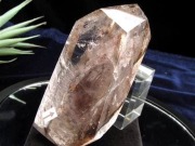 水入り水晶 エレスチャル 原石 置物 エンハイドクォーツ