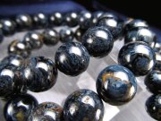 【新入荷】ブルーピーターサイトブレス約12㎜（新品未使用）ナミビア産　高品質 ピーターサイトブレスレット - 埼玉県吉川市の天然石専門店