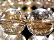 ★超透明・虹入り シルバールチルクォーツ　ブレスレット　銀針水晶 極上透明4A シルバールチルクォーツ ブレスレット 10mm-10.5mm