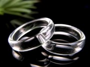 ブラジル産 水晶 指輪 リング くりぬき