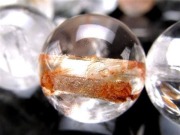 クォーツインクォーツ ブレスレット マニフェストクォーツ 貫入水晶 クリスタル