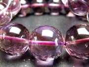 アメトリン ブレスレット 虹入り アメジスト シトリン