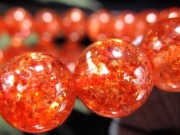 サンストーン ブレスレット レピドクロサイト アベンチュレッセンス 太陽の石