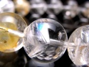 クォーツインクォーツ ブレスレット マニフェストクォーツ 貫入水晶 クリスタル