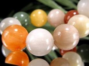 高品質✨カラフルラビットヘアルチルクォーツ天然石 大人気♡高品質✨カラフルラビットヘアルチルクォーツ天然石①