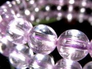 konme様　高品質　クンツァイト　スフィア　強キャッツアイ　強シラー キャッツアイクンツァイト ブレスレット 14.0㎜ 5A+ | 天然石,カ行