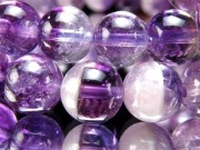 アメジスト ファントム 幻影紫水晶 ブレスレット ラベンダー