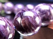 チャロアイト チャロ石 ブレスレット Charoite ロシア産