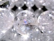 アイリス クォーツ レインボークォーツ 虹入り 水晶 ブレスレット
