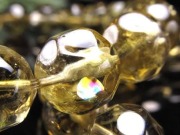 スモーキーシトリン 煙黄水晶 ブレスレット シトリン ファントム