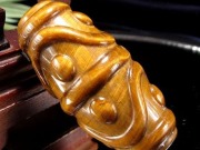 タイガーアイ 八眼天珠 天珠型 パワーストーン