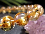 h1★特選ご奉仕★激レア希少♢激安☆【母岩ヘマタイト入りゴールドルチル】❤️ 母岩ヘマタイト入り